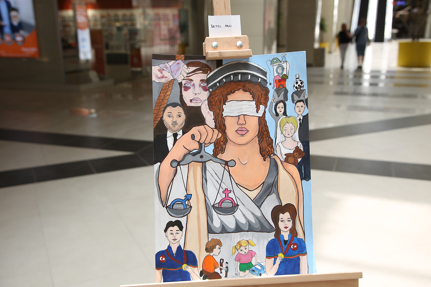 Baro'dan toplumsal cinsiyet eşitliği konulu resim yarışması