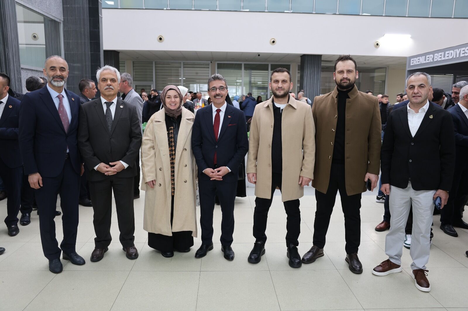 Erenler Beledi̇yesi̇’nde Bayramlaşma Programina Yoğun İlgi̇ (1)