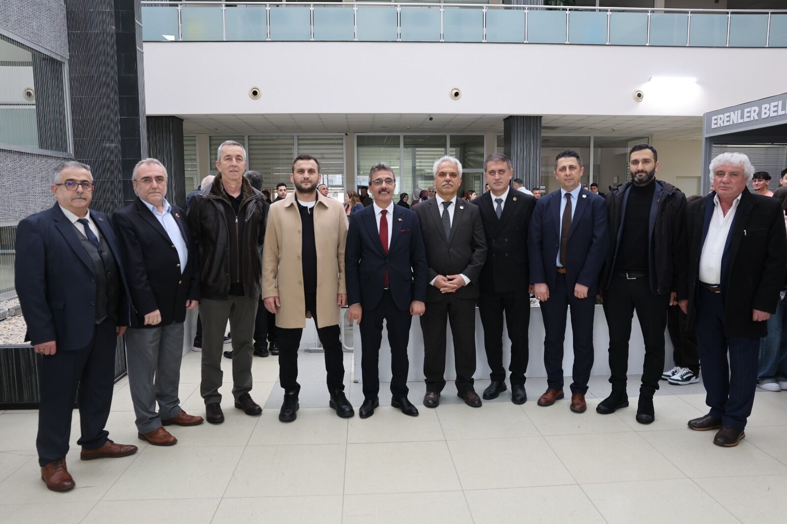 Erenler Beledi̇yesi̇’nde Bayramlaşma Programina Yoğun İlgi̇ (12)