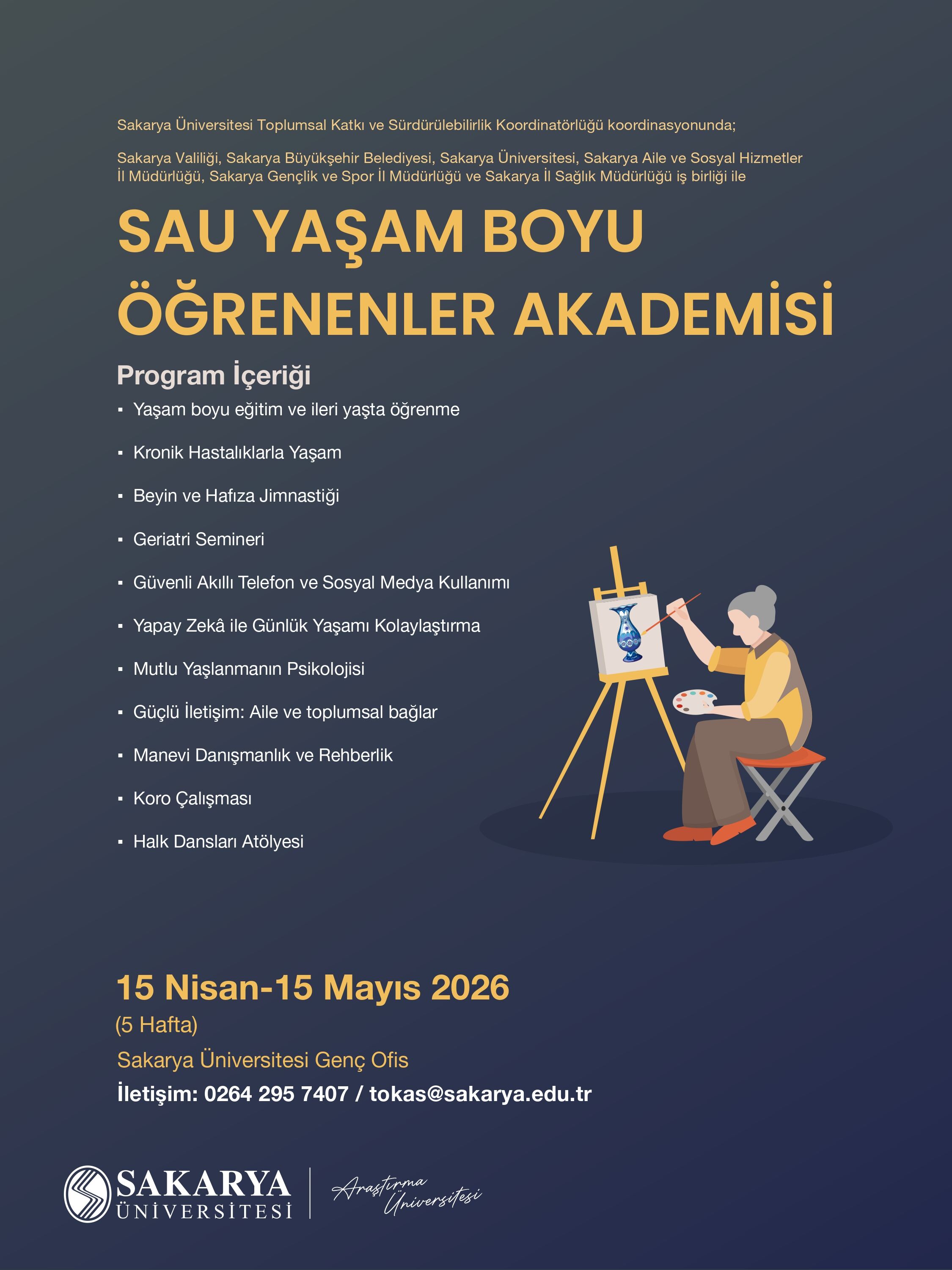 Sau’den 60 Yaş Ve Üzeri Bireylere Yönelik “Yaşam Boyu Öğrenenler Akademisi” (2)