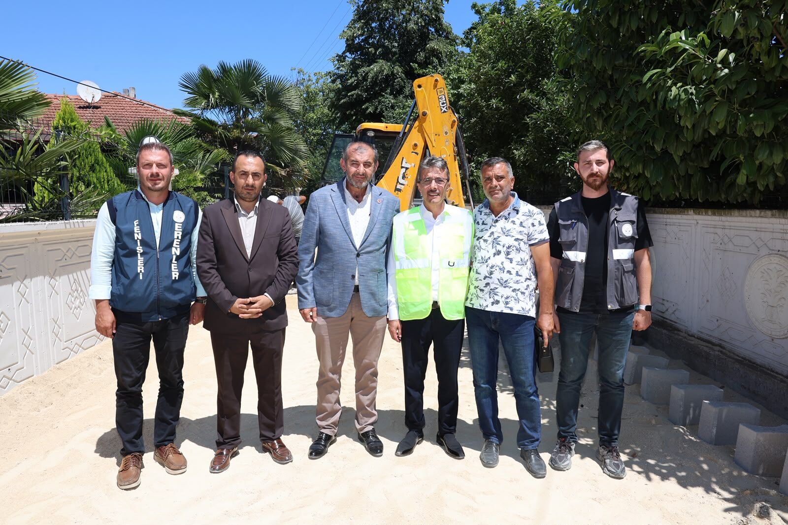 Başkan Şenol Di̇nç, Fen İşleri̇ Çalişmalarini Yeri̇nde İnceledi̇ (5)