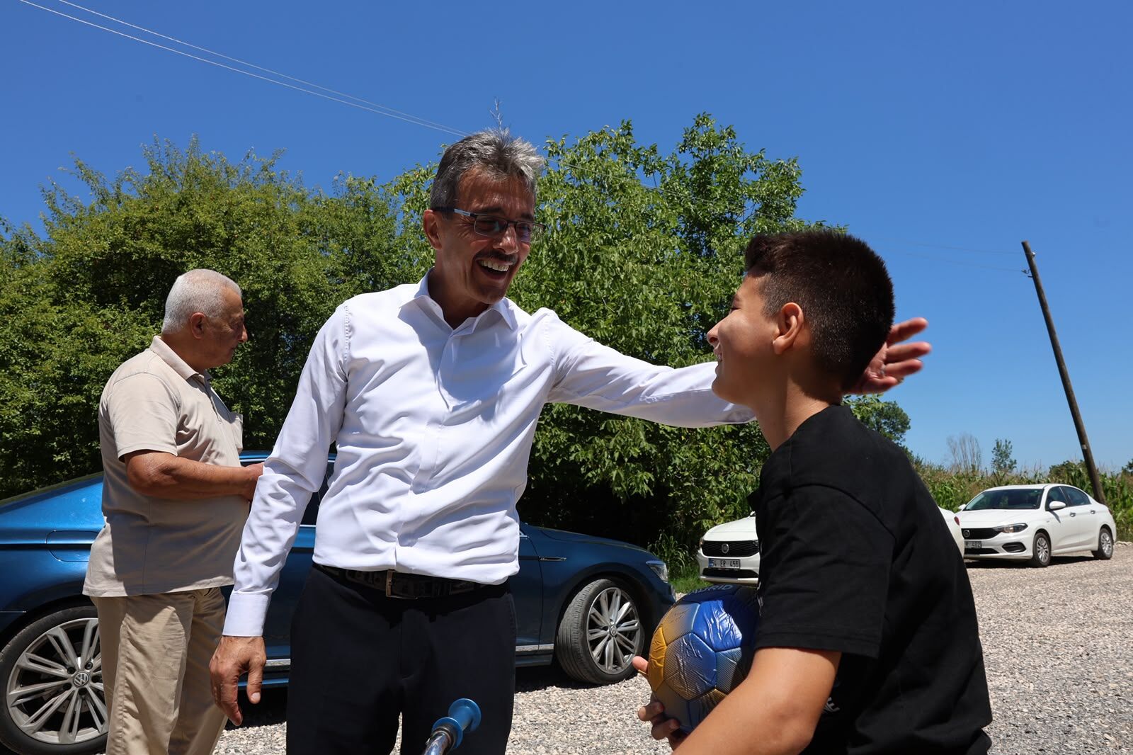Başkan Şenol Di̇nç, Fen İşleri̇ Çalişmalarini Yeri̇nde İnceledi̇ (8)