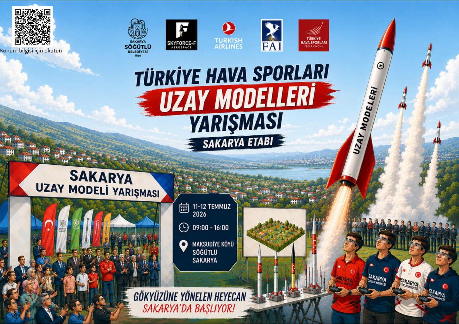 Uzay Modelleri Yarışması Söğütlüde (1)