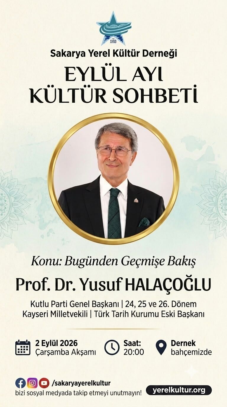 Sykd Eylül Ayı Kültür Sohbeti