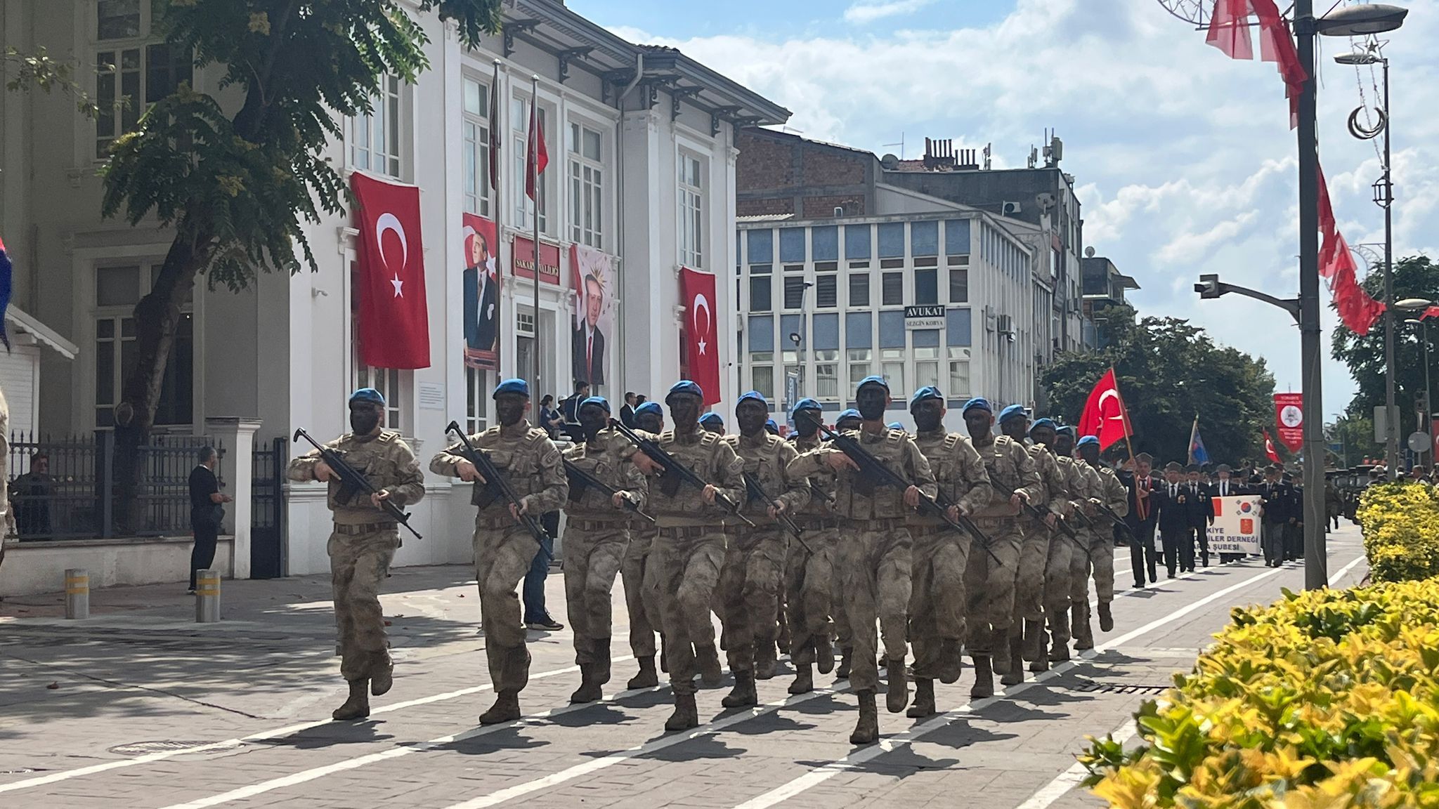 Şehir bayram coşkusu