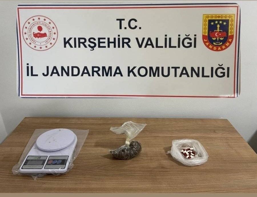 Kırşehir'de uyuşturucu operasyonu