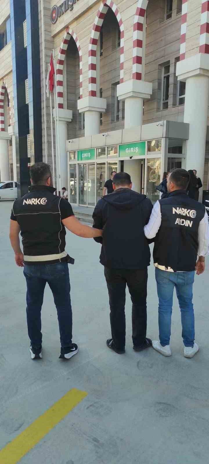 Kuşadası'nda uyuşturucu operasyonunda yakalanan şüpheli tutuklandı