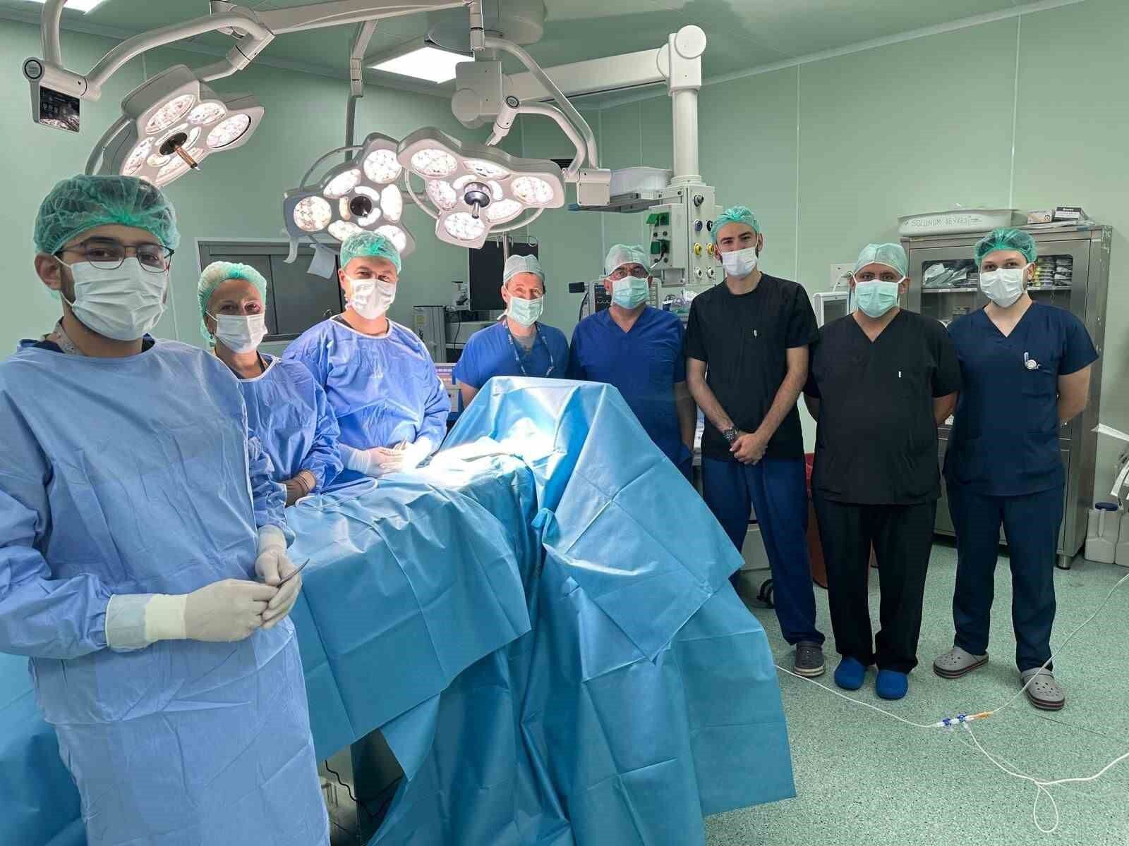 Sakarya'da bölgesel anesteziyle ilk kanser cerrahisi başarıyla sonuçlandı