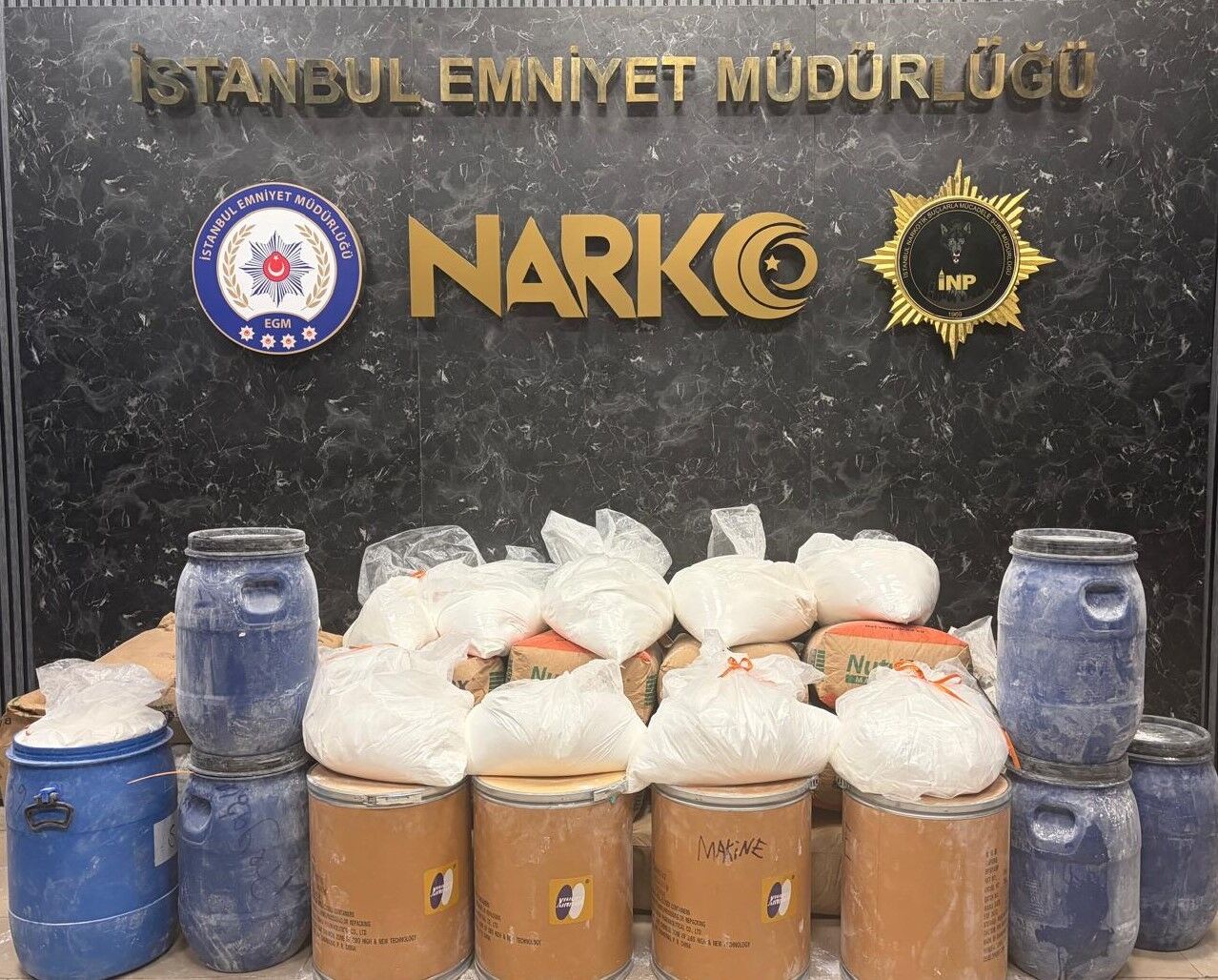 Şişli'de uyuşturucu operasyonu: 297 kilogram uyuşturucu ele geçirildi
