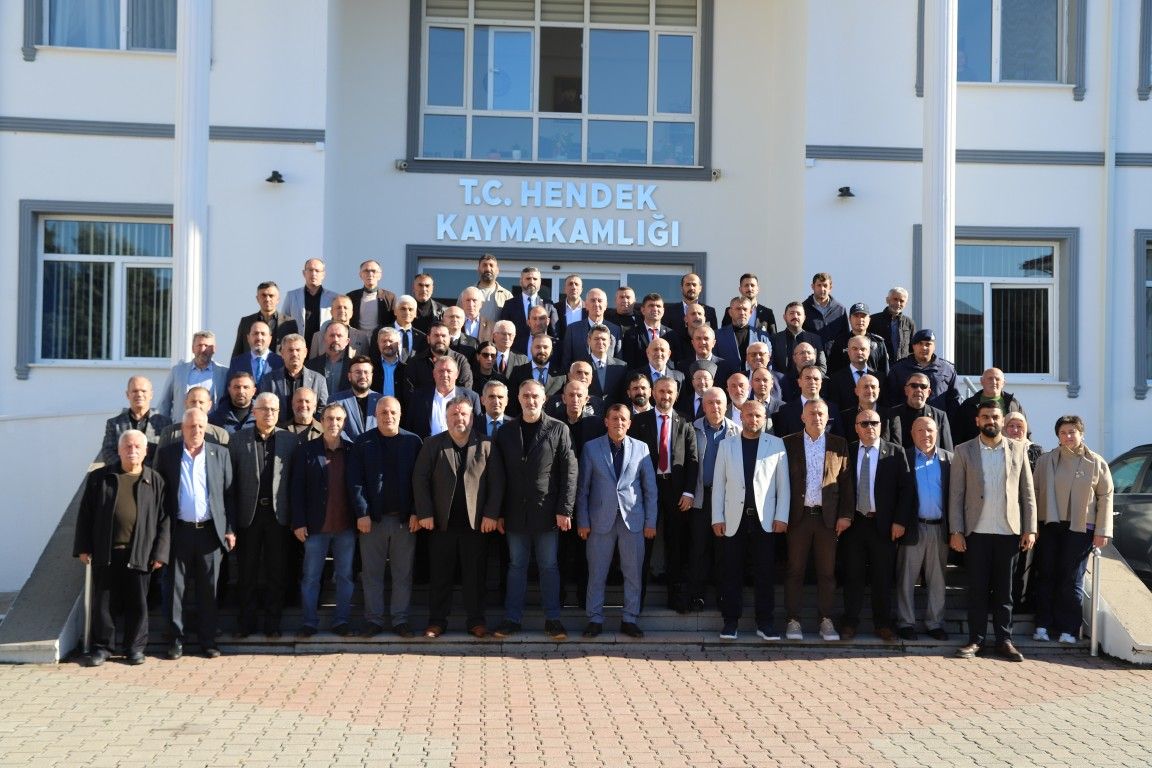 19 Ekim Muhtarlar Günü Hendek'te törenle kutlandı