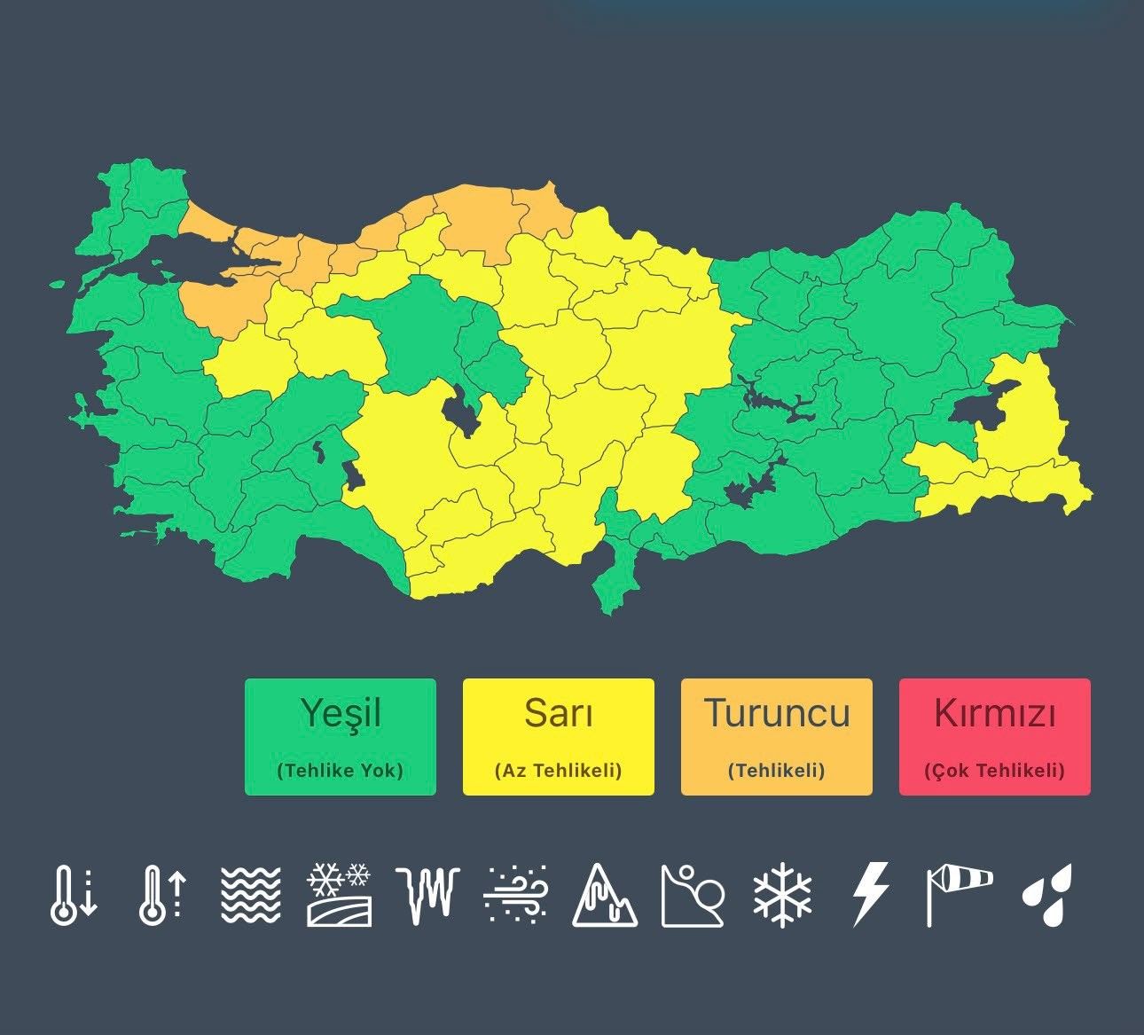 Bakan Murat Kurum Açıkladı: Sakarya İçin Turuncu Kod Alarmı