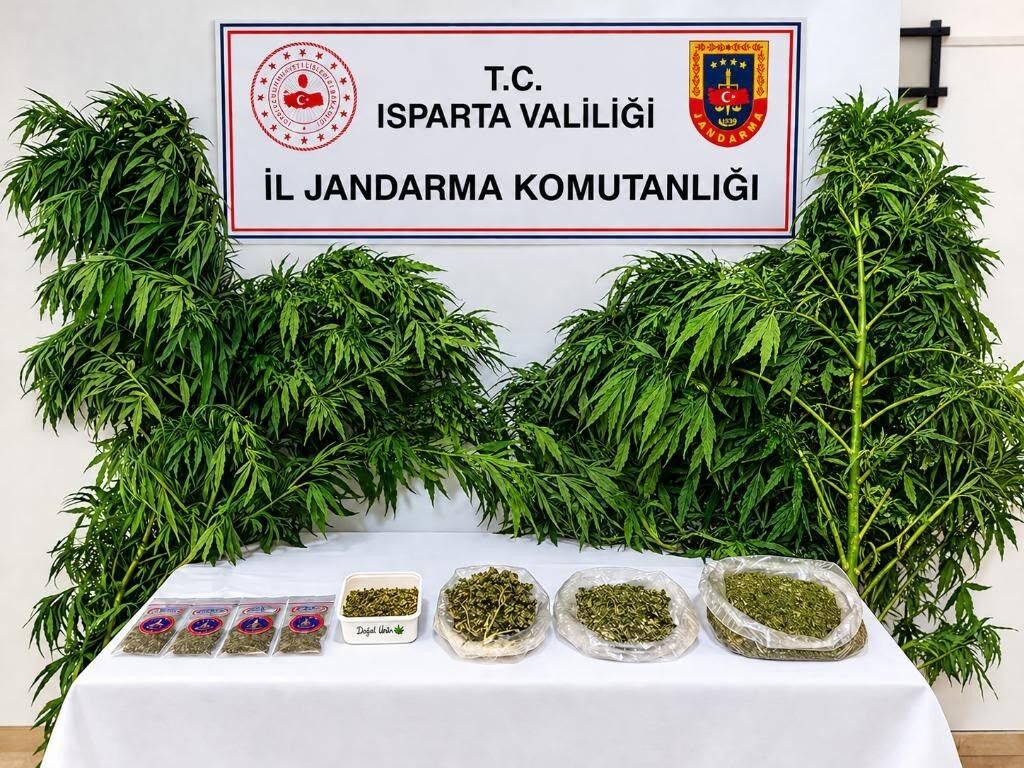 Isparta'da uyuşturucu operasyonlarında 62 şüpheli yakalandı