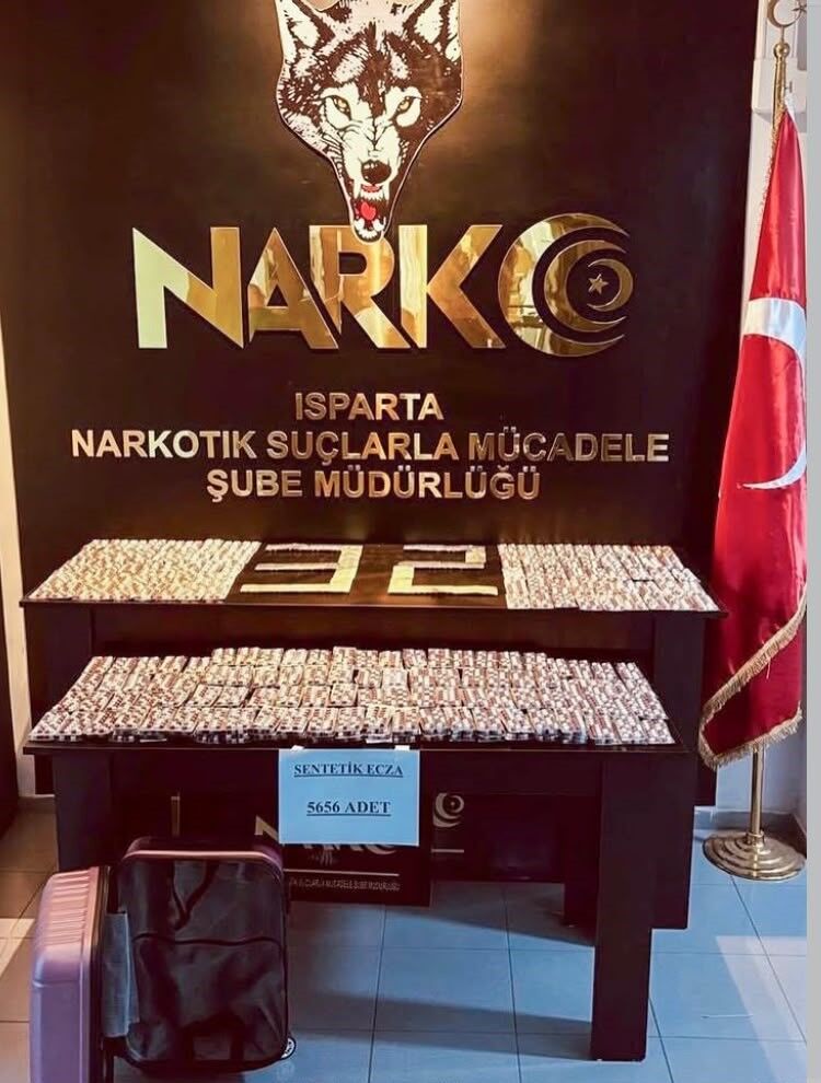 Isparta'da uyuşturucu operasyonunda 2 şüpheli tutuklandı