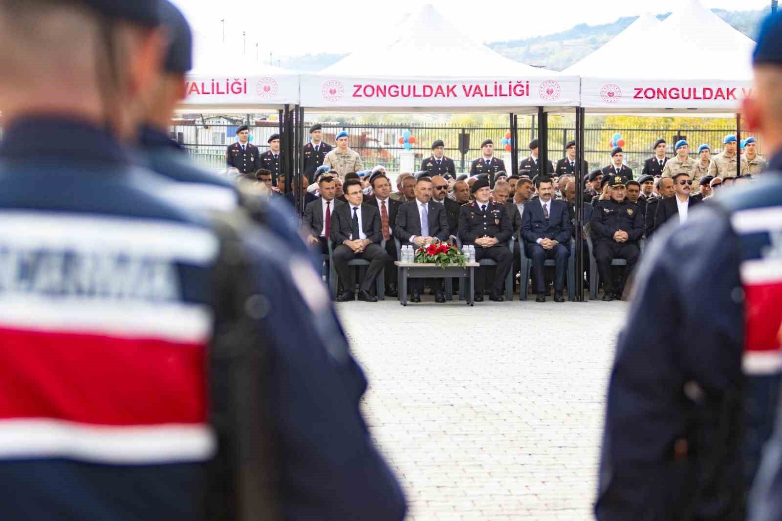 Zonguldak'ta Çaydeğirmeni Jandarma Karakolu yeni hizmet binası törenle açıldı