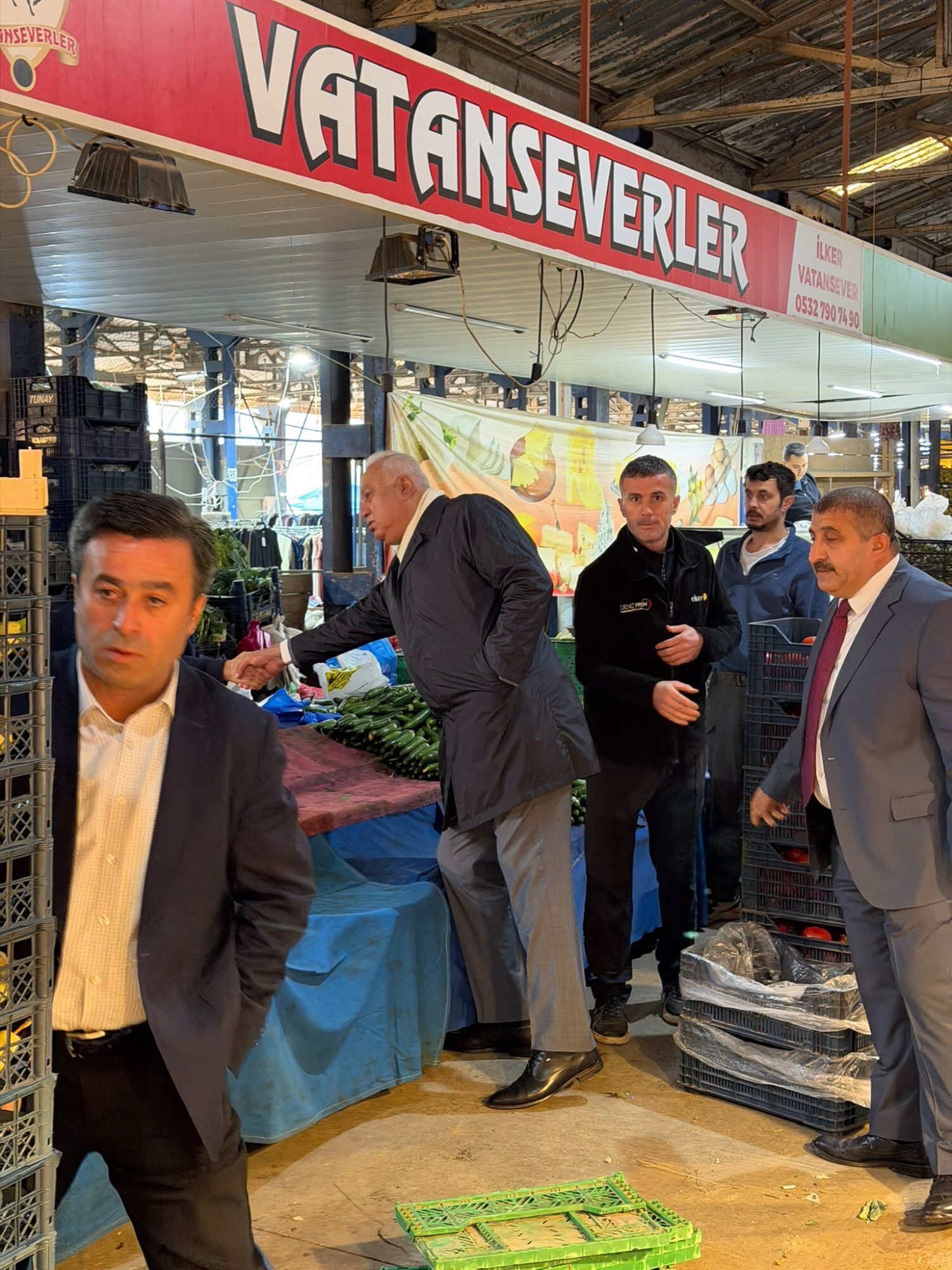 S E S O B Galeri 06 Kandira Kapali Pazar Yeri Esnafinin Sorunlari Gorusuldu
