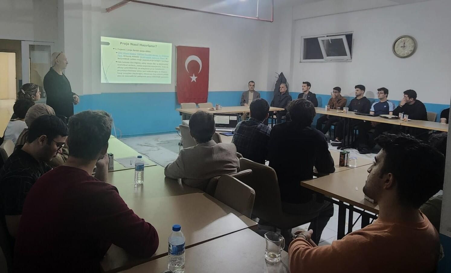 Yurtlarda Bilim Buluşması Tübi̇tak 2209 Proje Atölyesi Başladı (1)