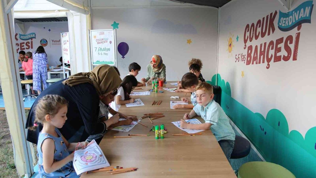 Minik Misafirler Serdivan Çocuk Bahçesi’nde ağırlanıyor