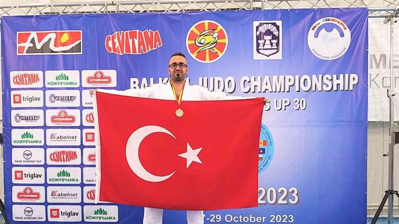Diyarbakırlı sporcu, Kuzey Makedonya’dan altın madalyayla döndü