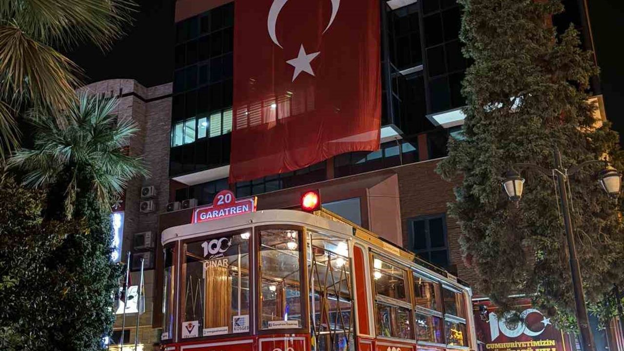 Nostaljik tramvay, DTO’nun 100. yıl etkinlikleri için yollara çıktı
