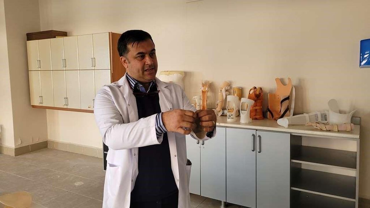 OMÜ Türkiye’nin en büyük ortez ve protez atölyesi ile laboratuvarına sahip