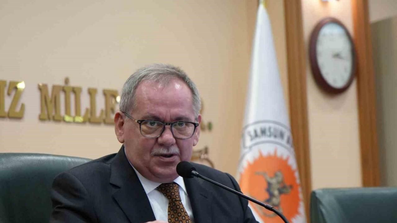 Samsun Büyükşehir Belediyesi meclis toplantısında konuşan Başkan Demir, "Gönlüm Halit Doğan’ın kazanmasından yana" dedi