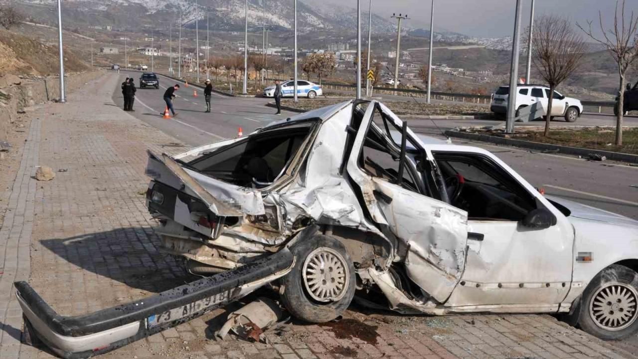 Şırnak’ta trafik kazası: 4 yaralı