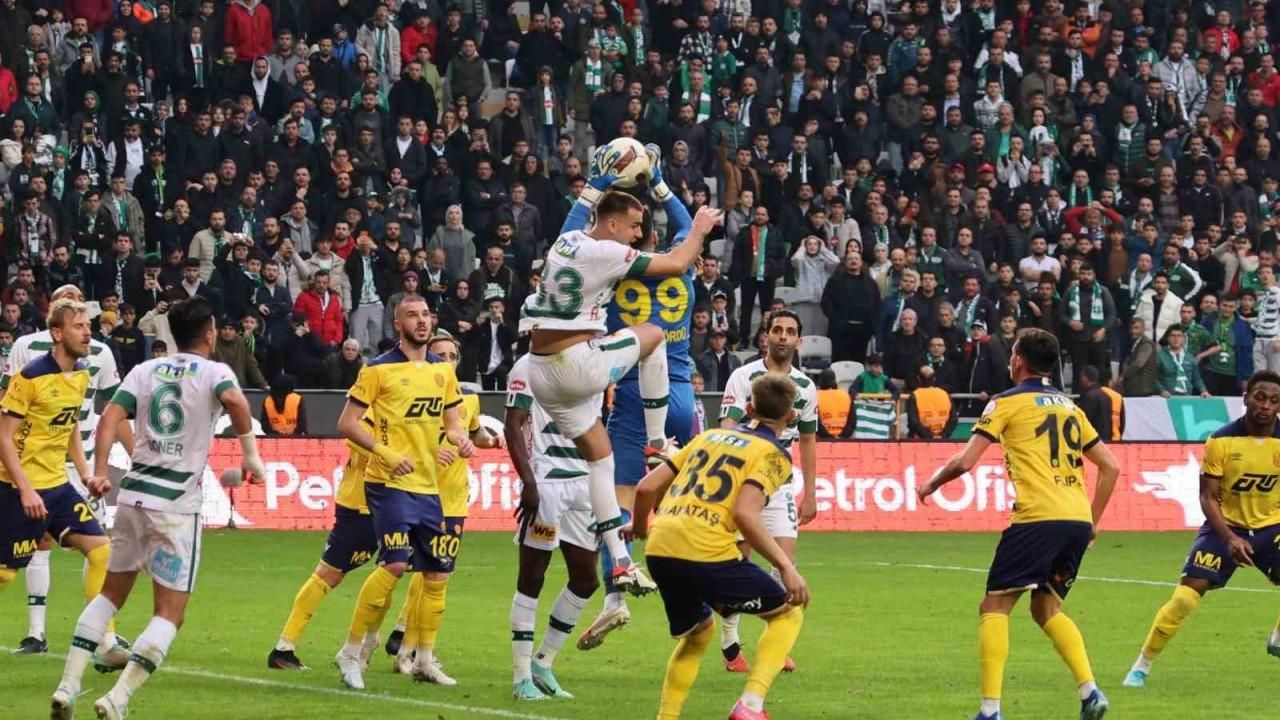 Trendyol Süper Lig: Konyaspor: 1 - MKE Ankaragücü: 0 (Maç sonucu)