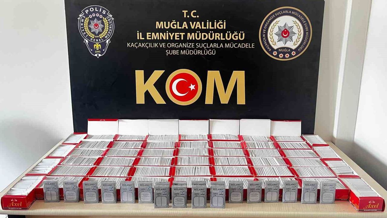 Yatağan'da kaçak ürün operasyonu: 3 tutuklama