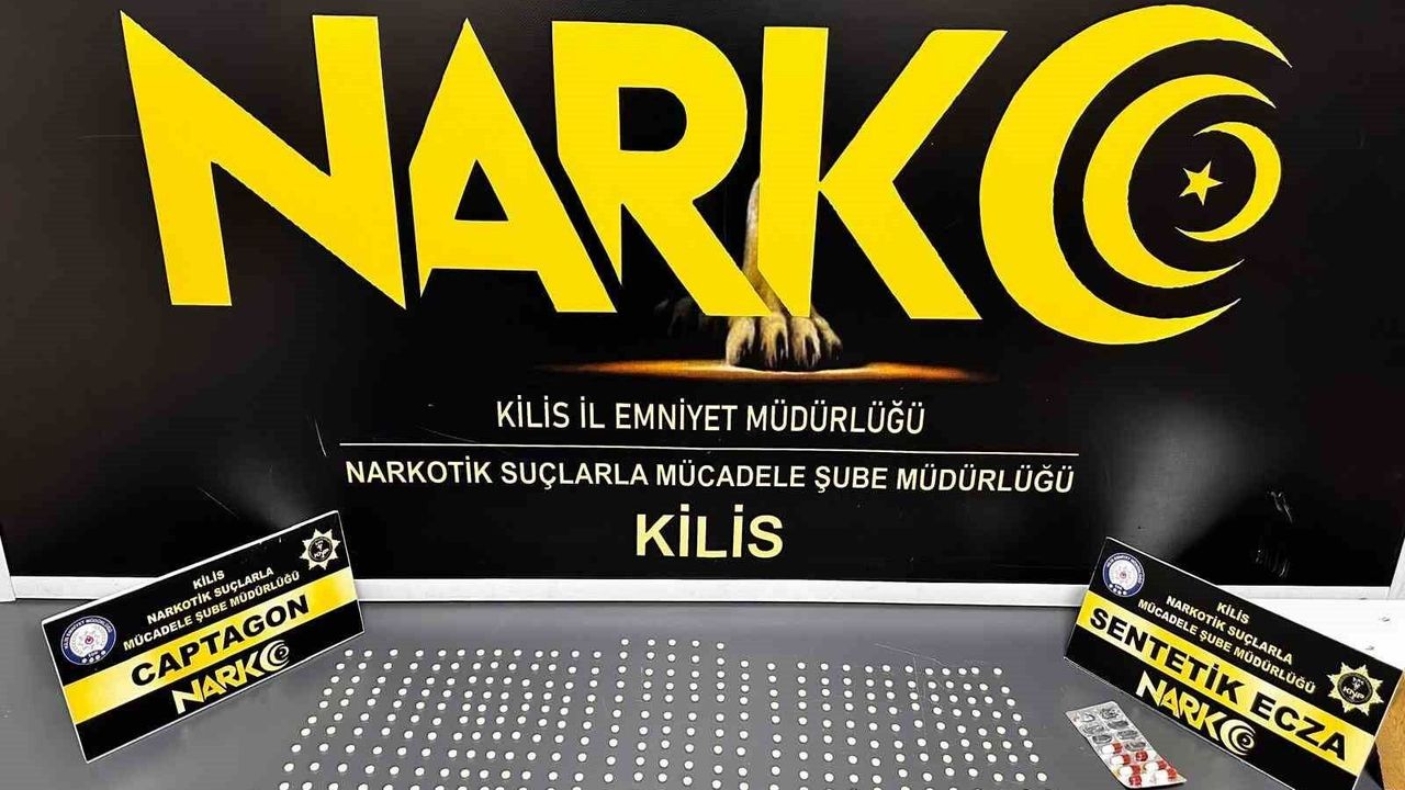 Kilis'te uyuşturucu operasyonu: 9 şüpheli yakalandı, 5'i tutuklandı