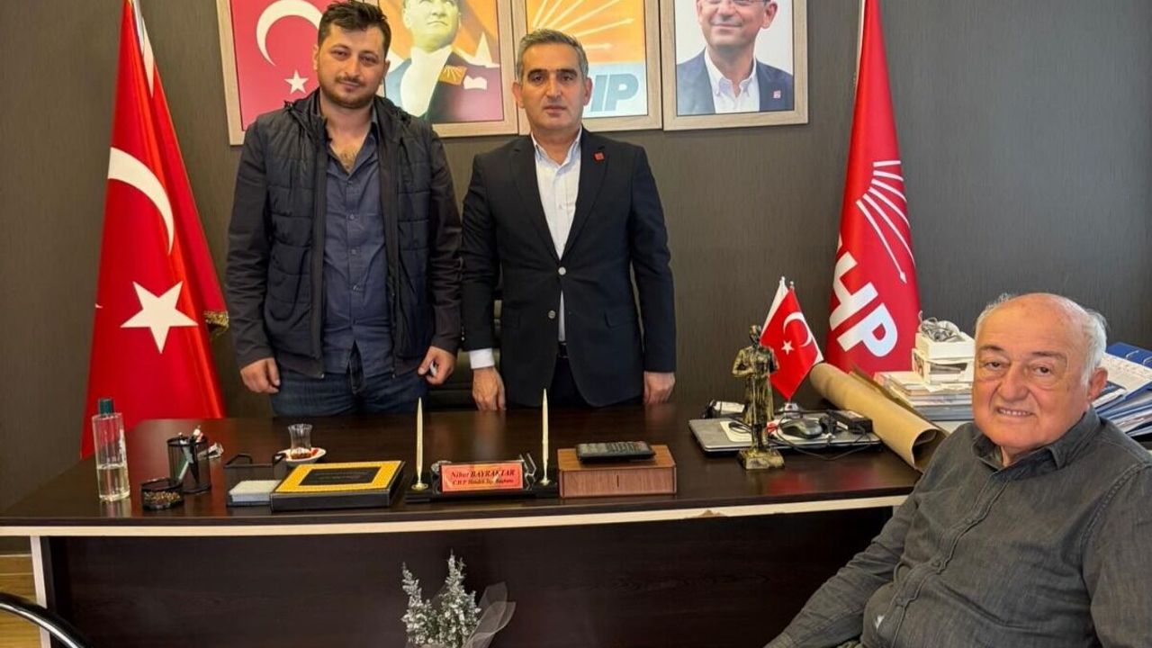 Kızılay Şube Başkanından CHP Ziyareti