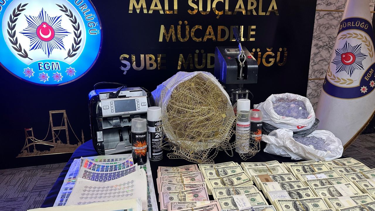 İstanbul'da sahte para ve altın operasyonunda 2 şüpheli yakalandı