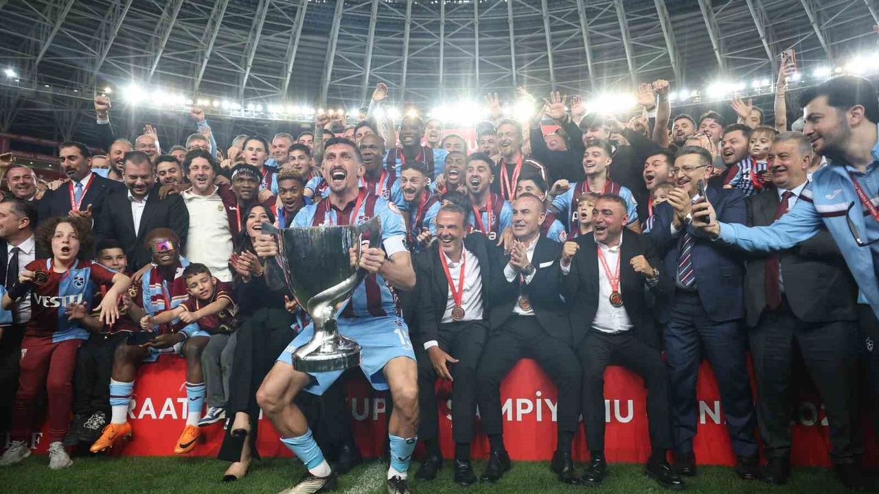 Trabzonspor, Ziraat Türkiye Kupası'na kavuştu