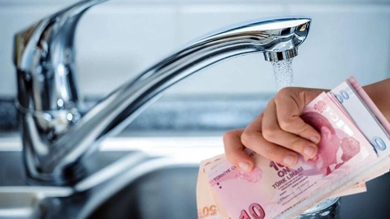 Yeni su zammı tarifesi yarın başlıyor!