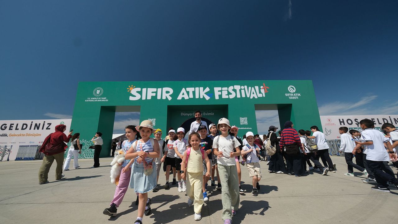Sıfır Atık Festivali’nde Büyükşehir’in standına yoğun ilgi