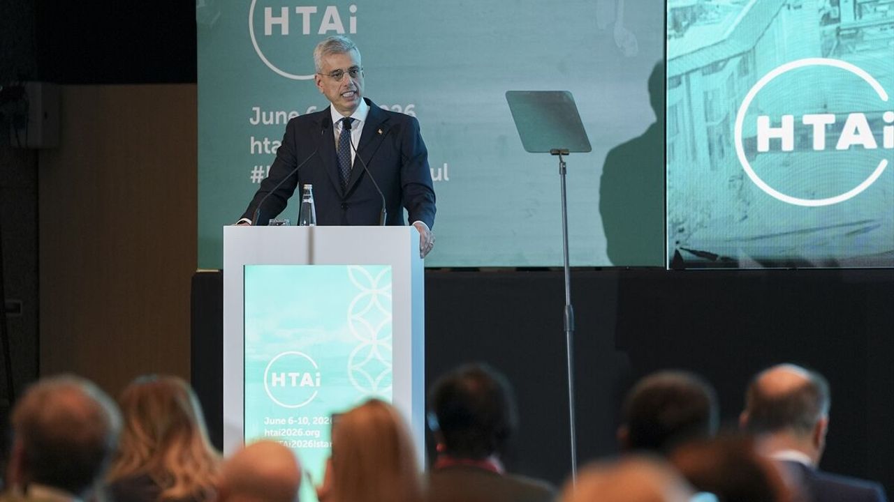 Sağlık Bakanı Memişoğlu, HTAİ Kongresi'nde konuştu: