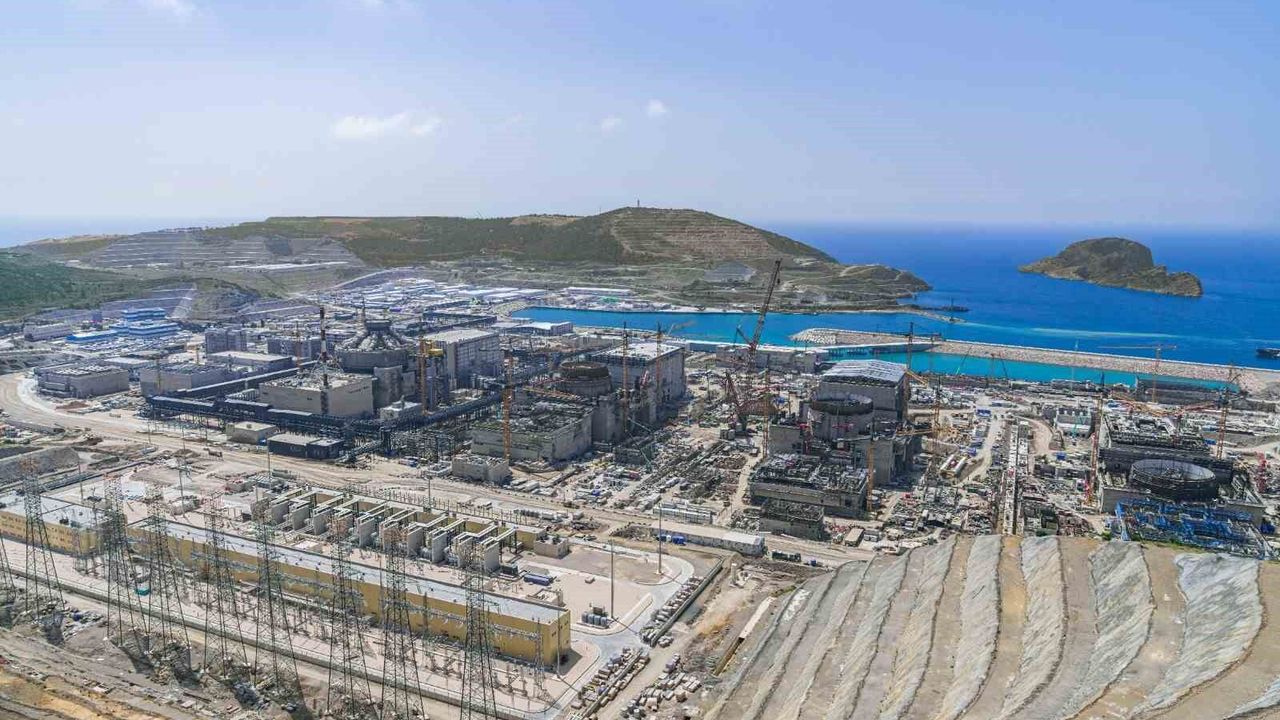 Akkuyu Nükleer Enerji Santrali'nde ilk üniteye temsili nükle