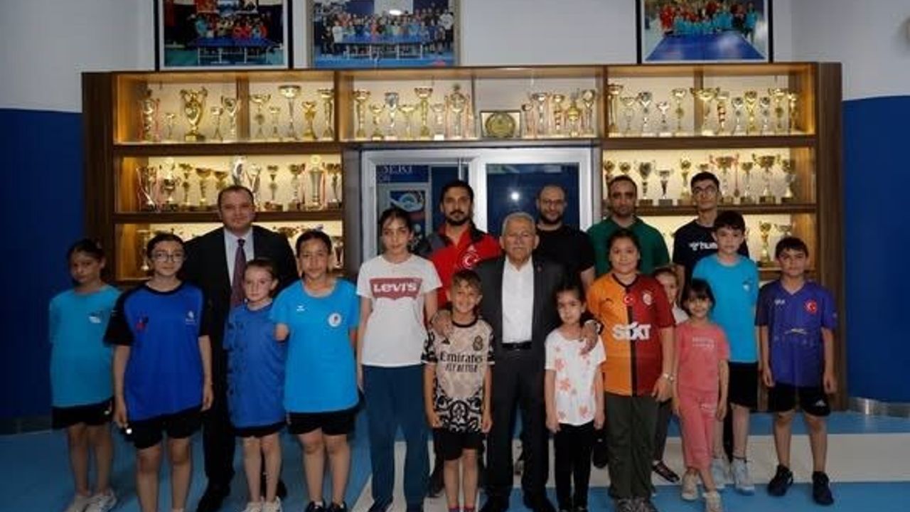 Başkan Büyükkılıç: 'Geleceğin sporcularını yetiştiriyoruz'