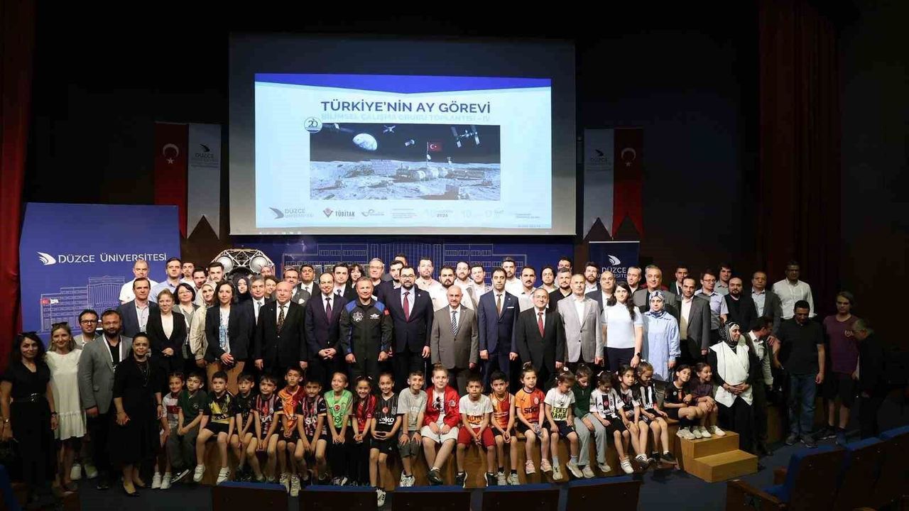 Düzce Üniversitesi'nden Ay araştırmaları alanına b