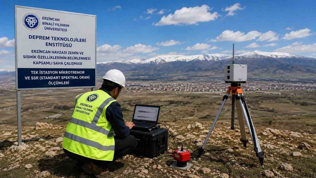 Erzincan'da deprem riskine yönelik havza zemin incelemeleri 