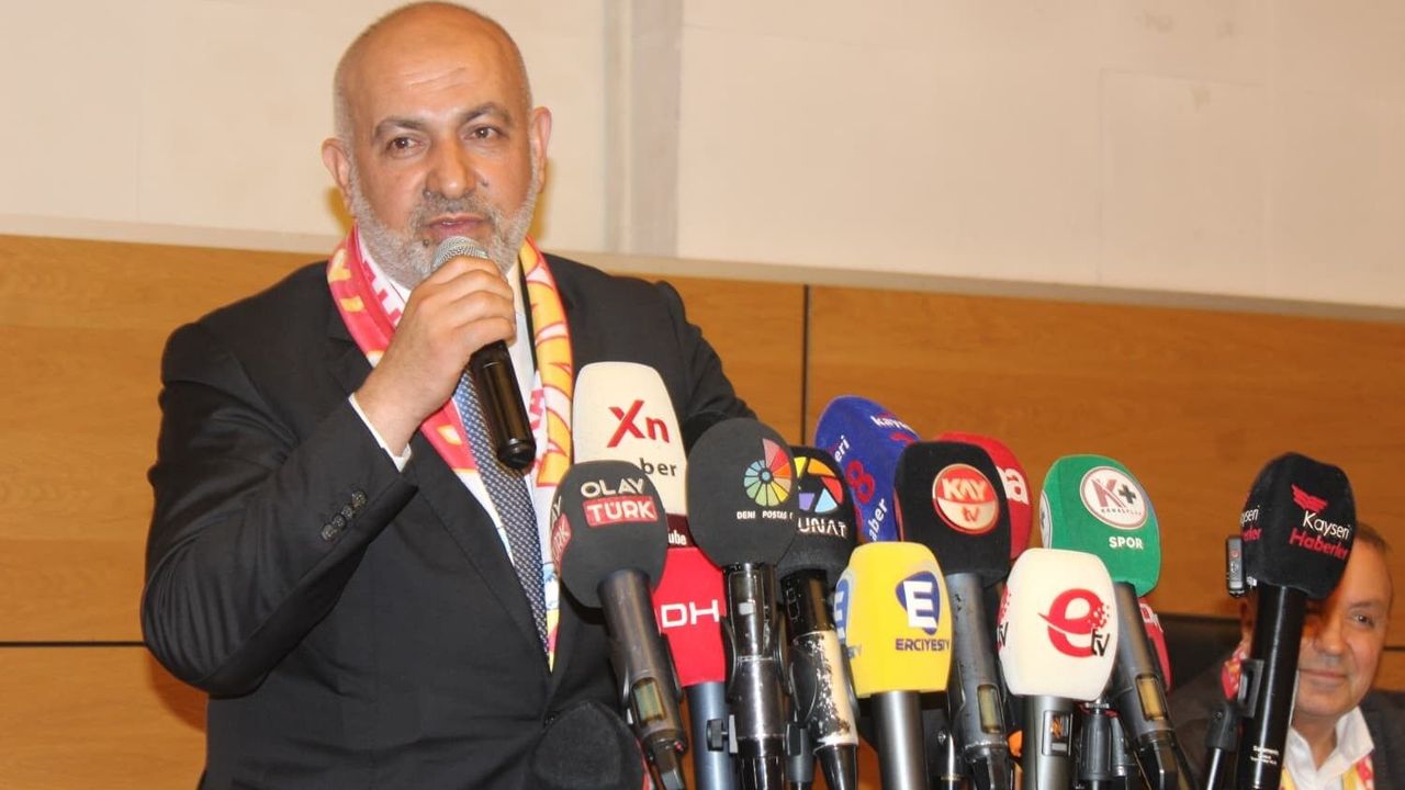 Kayserispor'da yapılan Olağanüstü Genel Kurul'da başkanlığa 
