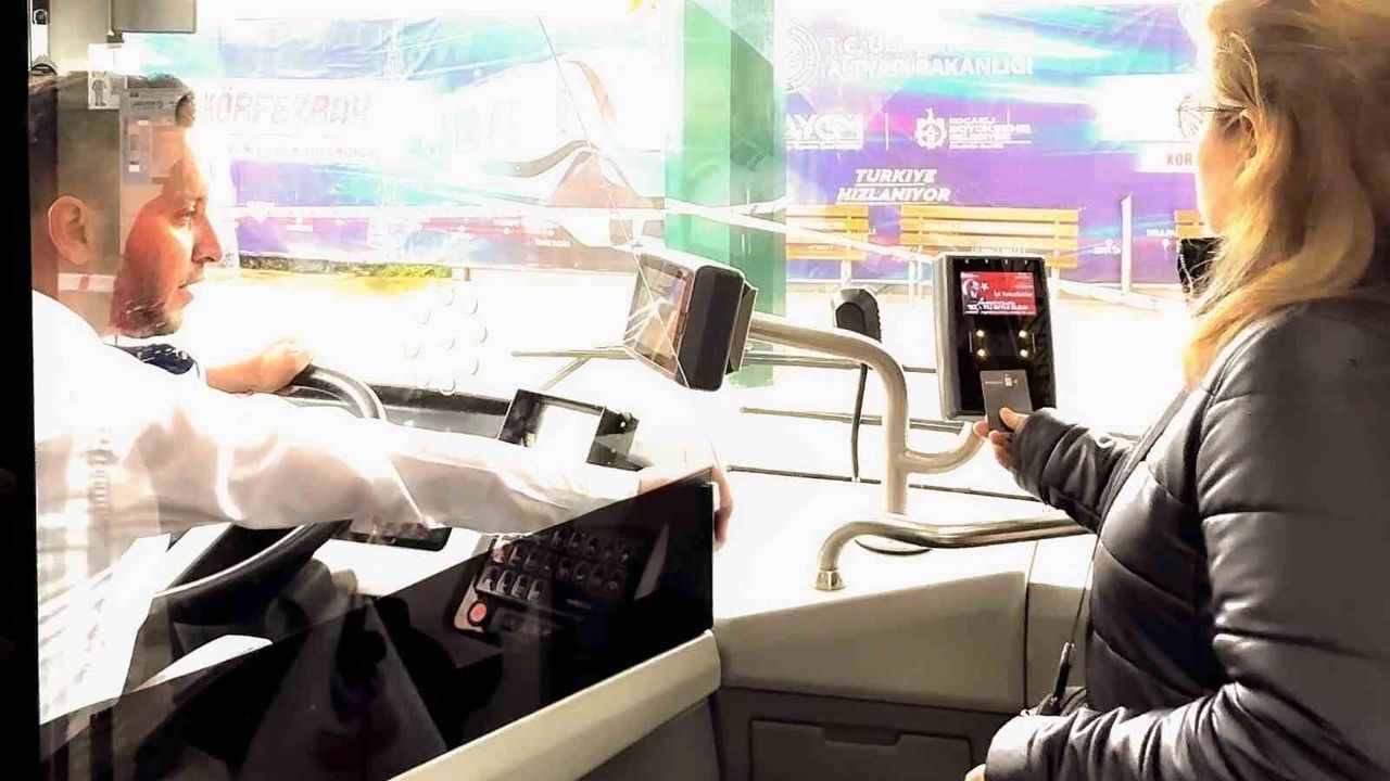 Kocaeli'de toplu taşımaya 7 yılda 3,3 milyar liralık destek sağlandı