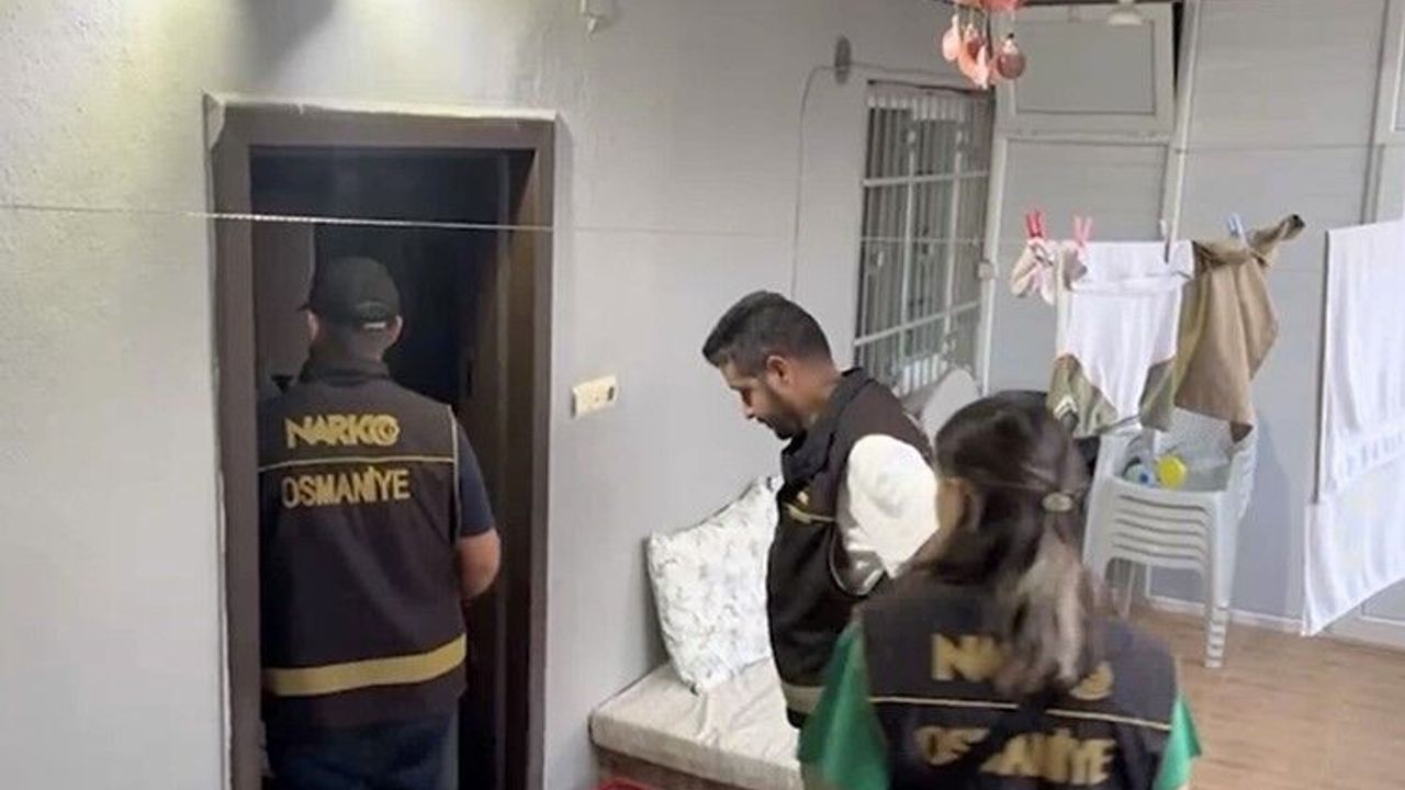 Osmaniye'de uyuşturucu operasyonu: 7 tutuklama