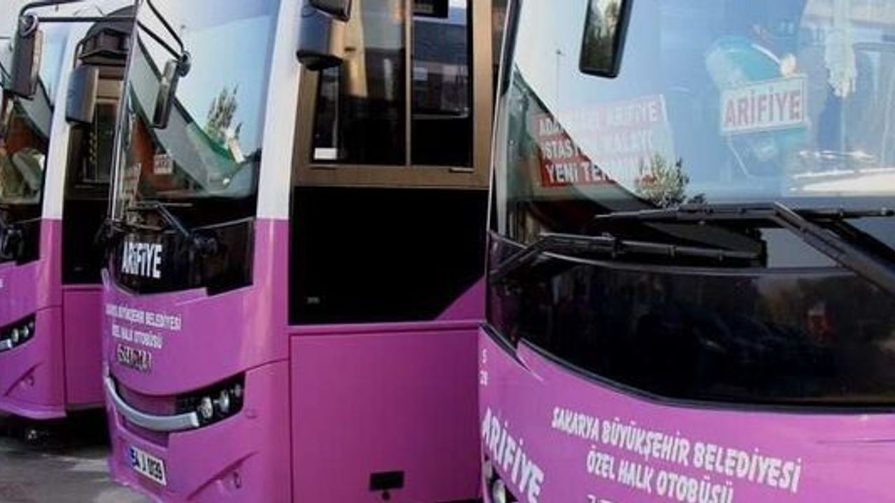 Sakarya’da ulaşıma büyük zam! İlçe otobüsleri ve servis ücre
