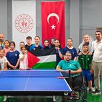 Filistin Masa Tenisi Milli Takımı Sakarya’da dostluk masasında buluştu
