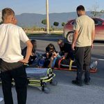 Bolu'da motosikletle otomobil çarpıştı: 2 yaralı