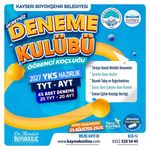 Büyükşehir ile başarıya giden yol KAYMEK'te başlıyor: Ücretsiz YKS ve LGS kursu fırsatı
