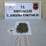 Konya'da jandarmadan uyuşturucu operasyonları: 4 tutuklama