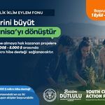 Manisa'ya Gençlik İklim Eylem Fonu'ndan 50 bin dolarlık hibe