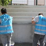 Sakarya'da yükümlüler yeni eğitim öğretim yılı öncesi okullarda bakım ve onarım yapıyor