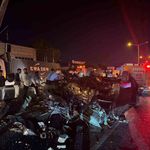 Aydın'da direğe çarpan otomobil paramparça oldu: 4 yaralı